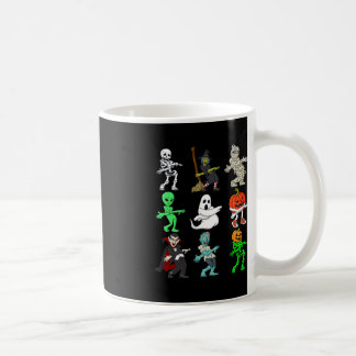 Halloween Orange Justice Monsters Skeleton Boys Gi Kaffemugg