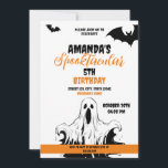 Halloween Orange och White Scary Ghost Birthday Inbjudningar<br><div class="desc">Halloween Orange och White Scary Ghost Birthday, om du är tittar för något speciellt på Halloween tillfälle, särskilt för en födelsedagsfest, så är inbjudan till dig. Jag har ett sökspöke, plus födelsedagsinformation, så tveka inte att anpassa det:) Om du ansikten problem med att anpassa mallen kan du gärna meddela designern:)...</div>