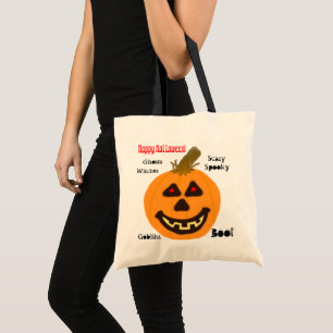 Halloween Orange Pumpkin Tygkasse