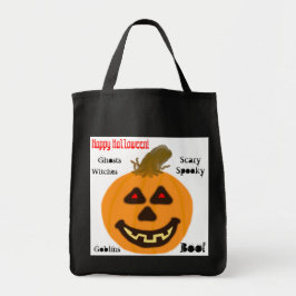 Halloween Orange Pumpkin Tygkasse