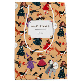 Halloween orange söta barn