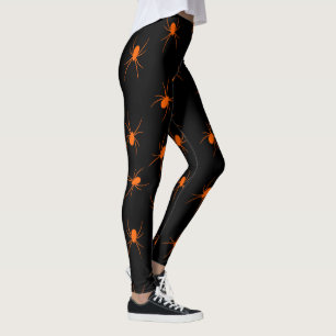 Halloween Orange Spider Popular-Elegant Leggings