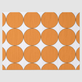 HALLOWEEN ORANGE STOR CIRCLE TISSUE PAPER