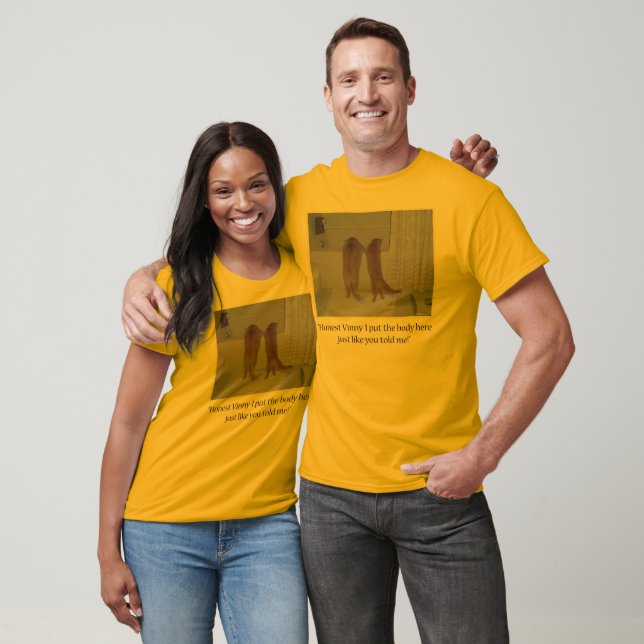 Halloween Orange Tabby katt Tee Shirt (Unisex)