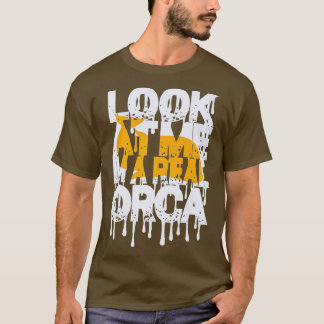 Halloween ORCA Costume Shirt Easy Animal Costume P T Shirt