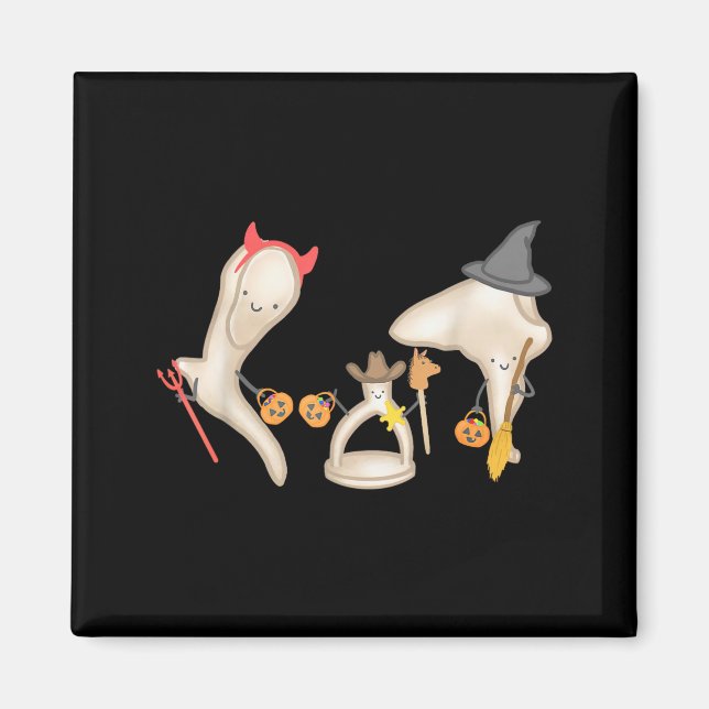 Halloween Ossicle Audiology Audiologist Student En Magnet (Framsidan)