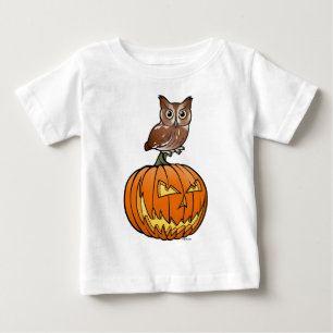 Halloween östlig Screechuggla Tee