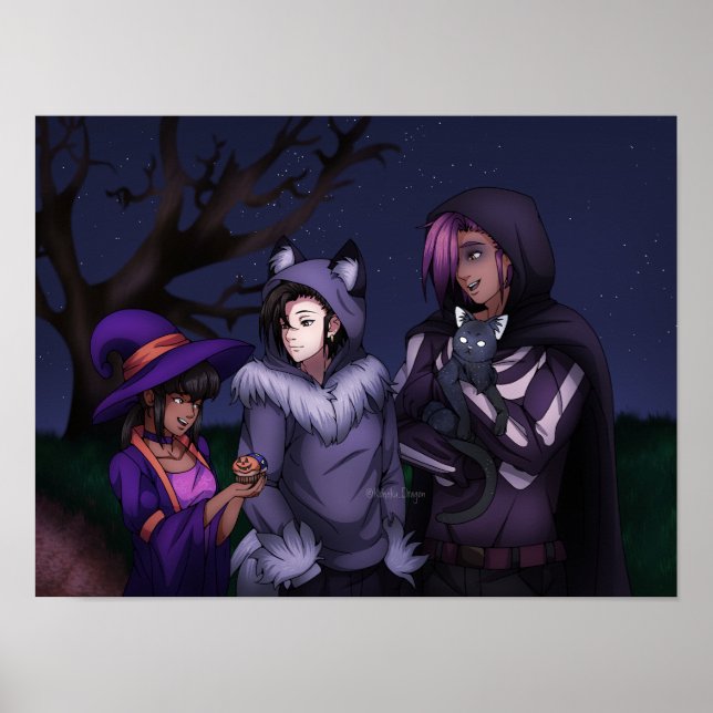 Halloween Outing Poster (Framsidan)