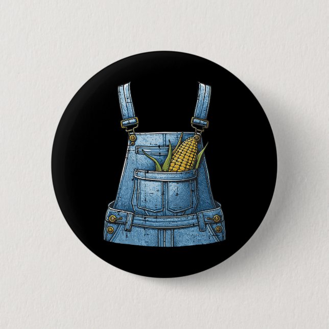 Halloween Overalls Maj Farm Costume Farmer Manar W Knapp (Framsida)