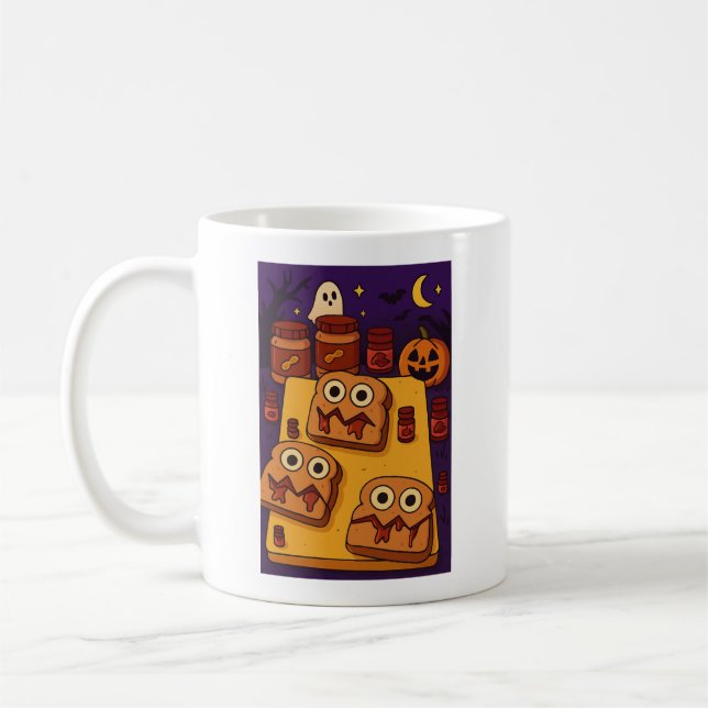 Halloween P&J Kaffemugg (Vänster)