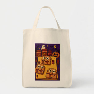 Halloween P&J Sandwich-design Tygkasse