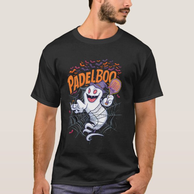 Halloween Padel T Shirt (Framsida)