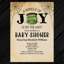 Halloween-paket med Joy Frankenstein Baby Shower