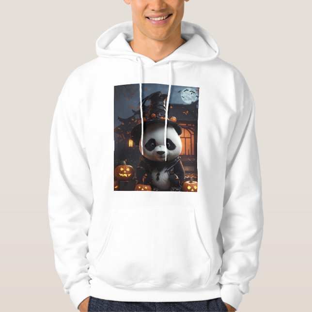 Halloween panda hoodie (Framsida)