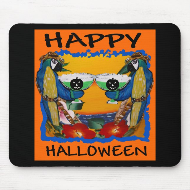 HALLOWEEN PAPAGAJER MUSMATTA (Framsidan)