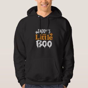 Halloween Pappa Little Boo Birthday Hoodie