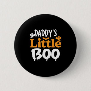 Halloween Pappa Little Boo Birthday Knapp