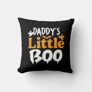 Halloween Pappa Little Boo Birthday Kudde