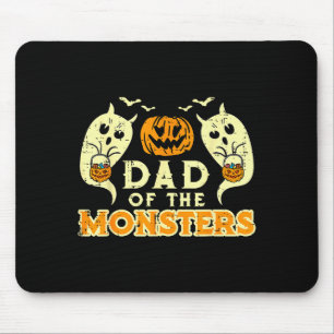 Halloween Pappa Till Monster Rolig Familjekostym P Musmatta