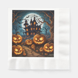 Halloween papper napkin pappersservett