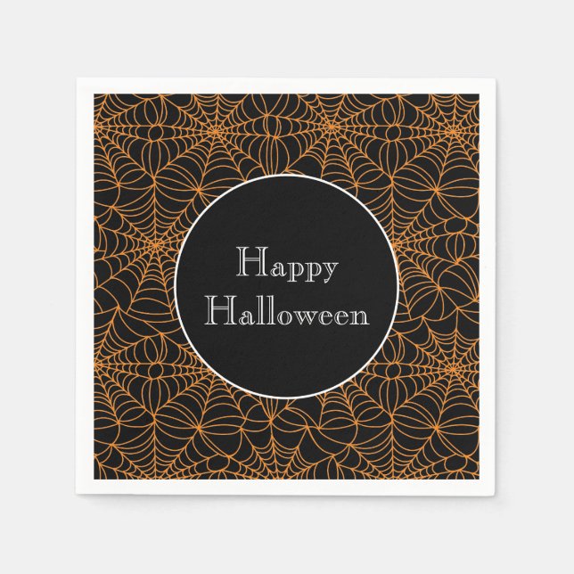 Halloween Papper Pappersservett (Framsidan)