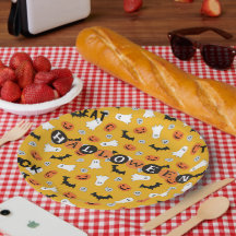 Halloween Papper Plate