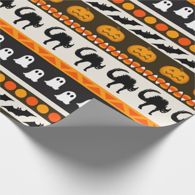 Halloween-papper Presentpapper (Hörn)