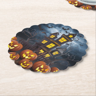 Halloween Papper Underlägg