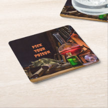 Halloween Papper Underlägg, Plocka din gift