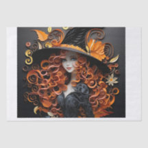 Halloween-papper, Witch,