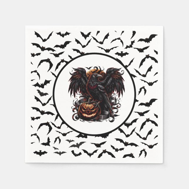 Halloween Pappersservett (Framsidan)