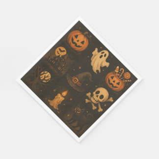 Halloween Pappersservett