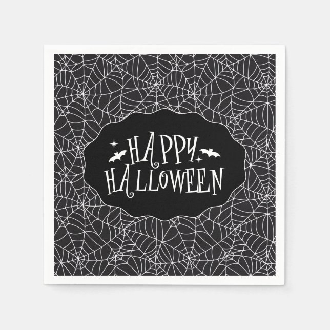 Halloween  pappersservett (Framsidan)