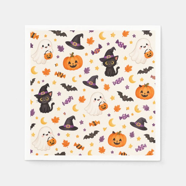 halloween pappersservett (Framsidan)
