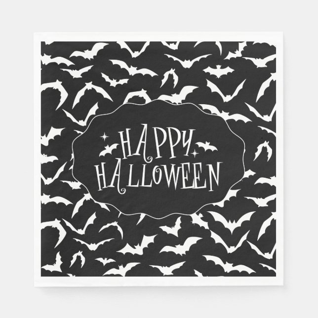 Halloween  pappersservett (Framsidan)
