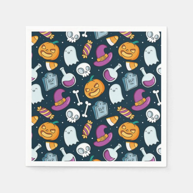 Halloween Pappersservett (Framsidan)
