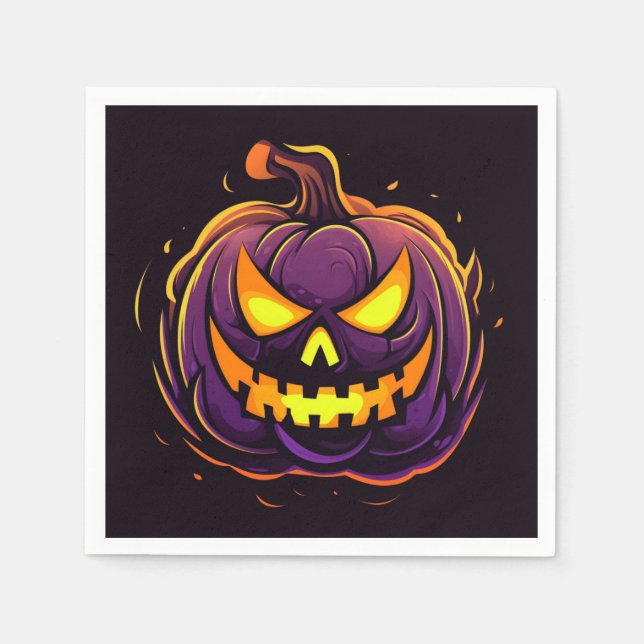 Halloween Pappersservetter (Framsidan)