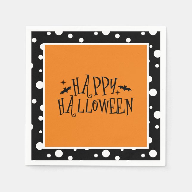 Halloween Pappersservetter (Framsidan)