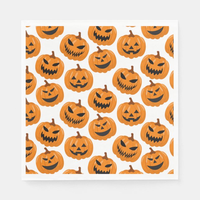 Halloween Pappra Napkins Pappersservett (Framsidan)