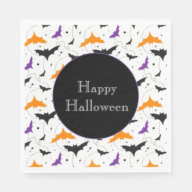 Halloween Pappra Napkins Pappersservett (Framsidan)