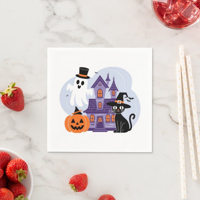 Halloween Pappra Napkins Pappersservett (Insitu)