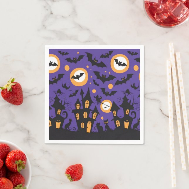 Halloween Pappra Napkins Pappersservett (Insitu)
