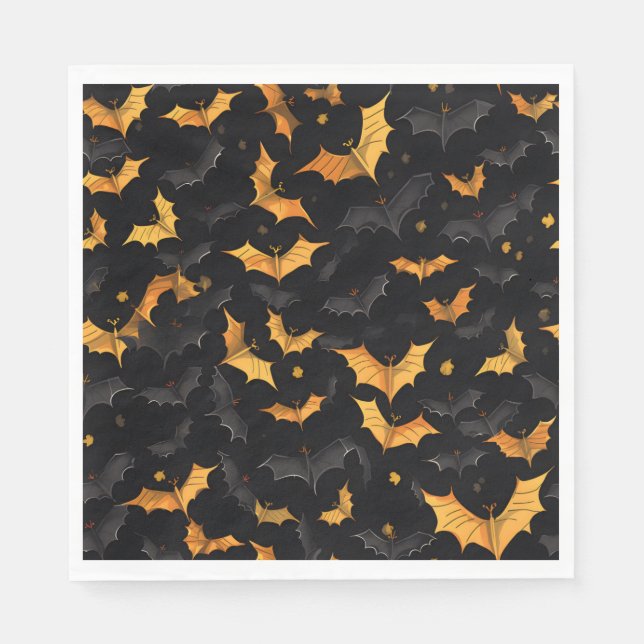 Halloween Pappra Napkins Pappersservett (Framsidan)