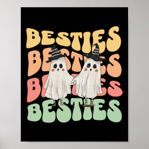 Halloween Par Costume for Best Friends Besties Poster