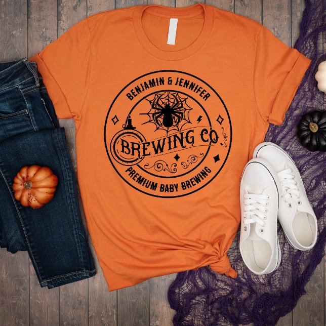 Halloween par Namn Gravid-meddelande T Shirt (Skapare uppladdad)