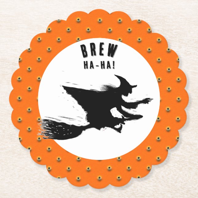 Halloween Party Underlägg Papper (Framsida)