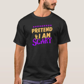 Halloween påstår att jag är Manar Women Boys Girls T Shirt