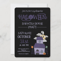 Halloween Pastel Goth Haunted House Party