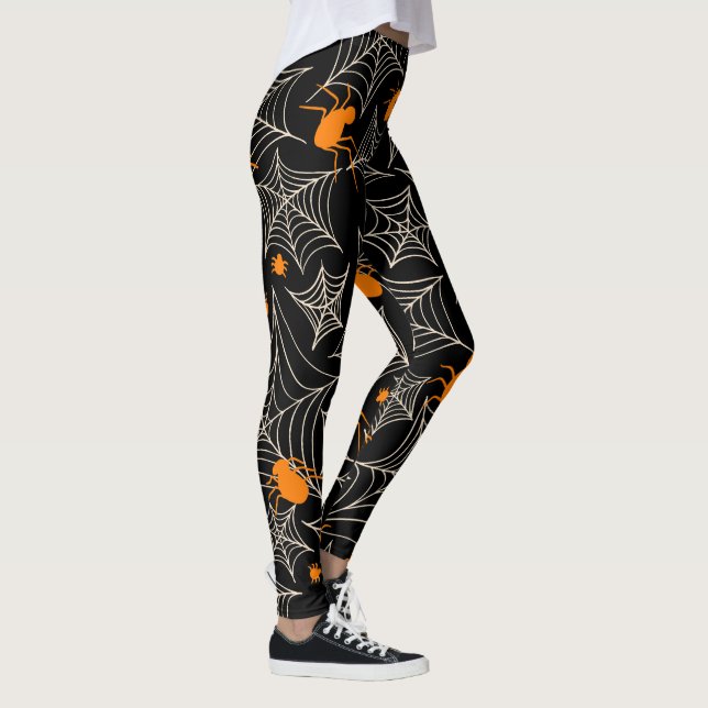 Halloween Pattern  Leggings (Höger)