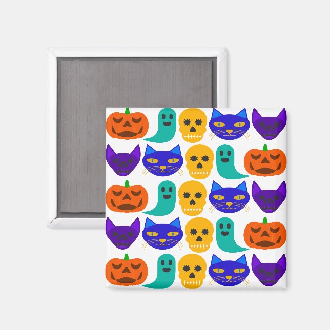 Halloween Pattern Magnet (Front/Back)